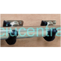 Nerūdijančio plieno atlenkiamas laikiklis 32-35 mm